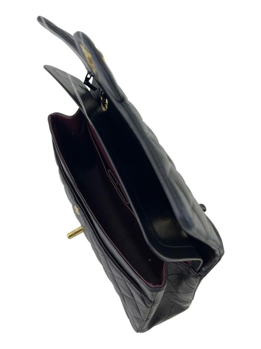 Sac Double Flap noir à bandoulière