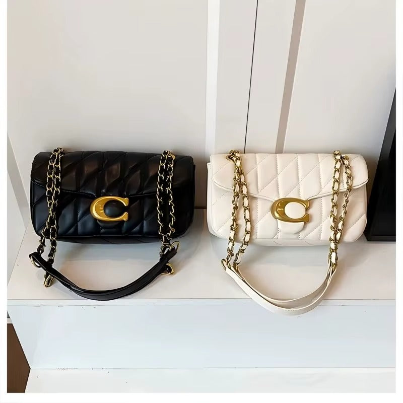 Sac à bandoulière matelassé de luxe